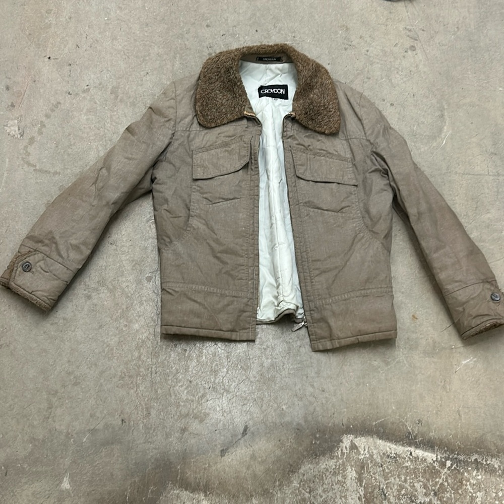 Crowdon contrast color light coat